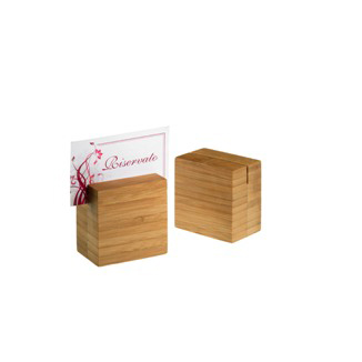 Portanumero in bamboo NL/S0076