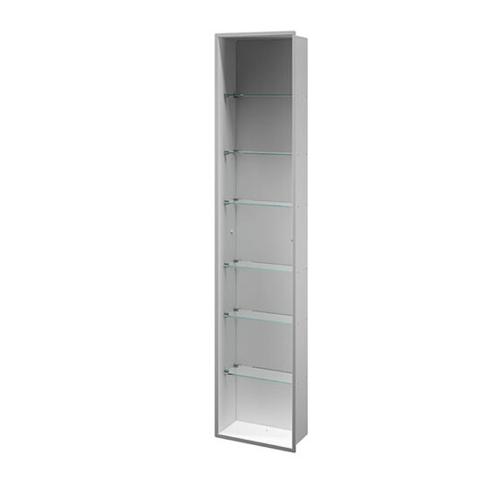 MODULO INCASSO CON MENSOLE IN VETRO DN/A8035C