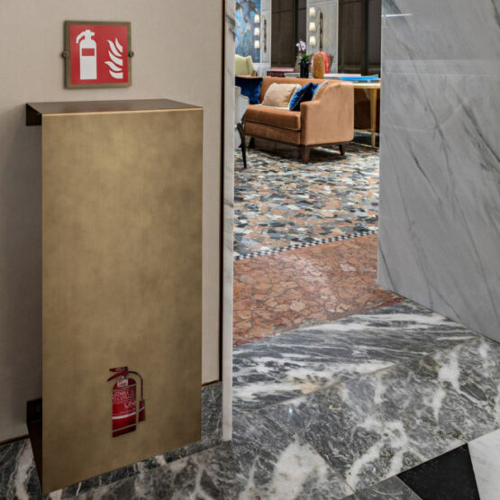 PORTA ESTINTORE A PARETE RP/EXTI