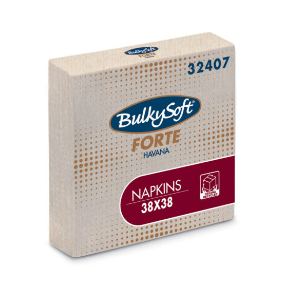 BulkySoft® Forte havana tovaglioli 2 veli microcollati 38X38