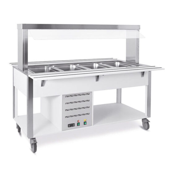 CARRELLO BUFFET CALDO LTM/6910.4-RAL