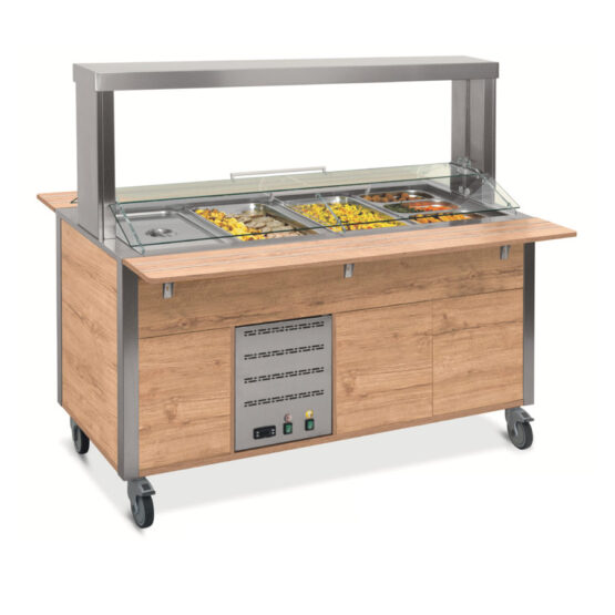 CARRELLO BUFFET CALDO LTM/6910CPB.4M-R