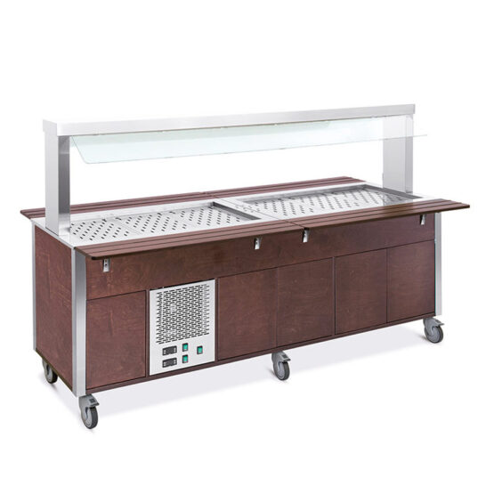 CARRELLO BUFFET MISTO LTM/6920CPB.6F3-W