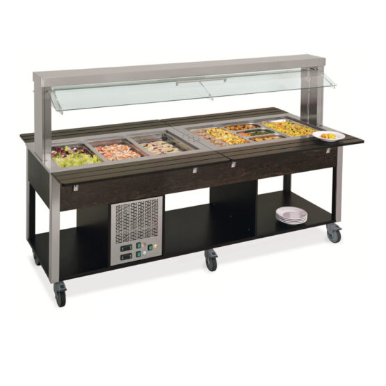 CARRELLO BUFFET MISTO LTM/6920.6F3M-W