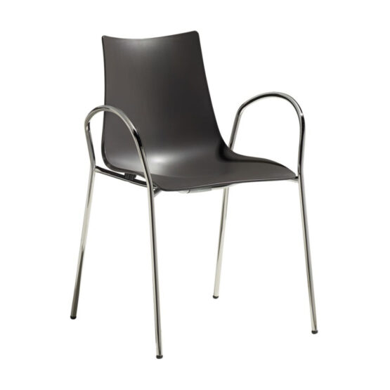 Sedia BCS/Zebra Tecnopolimero braccioli 2616