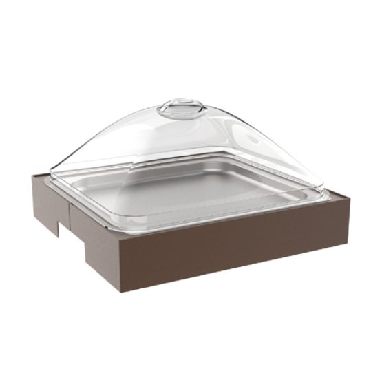 Vassoio per Pasticceria con Cupola XNT/F1800921