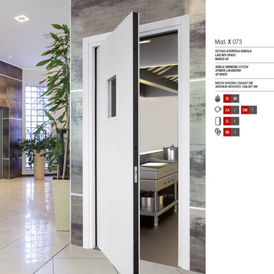 Porta Tagliafuoco Hotel - Modello X 073