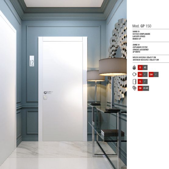 Porta Tagliafuoco Hotel - Modello GP 150