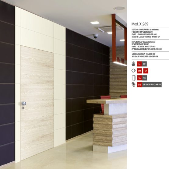 Porta Tagliafuoco Hotel - Modello X 289
