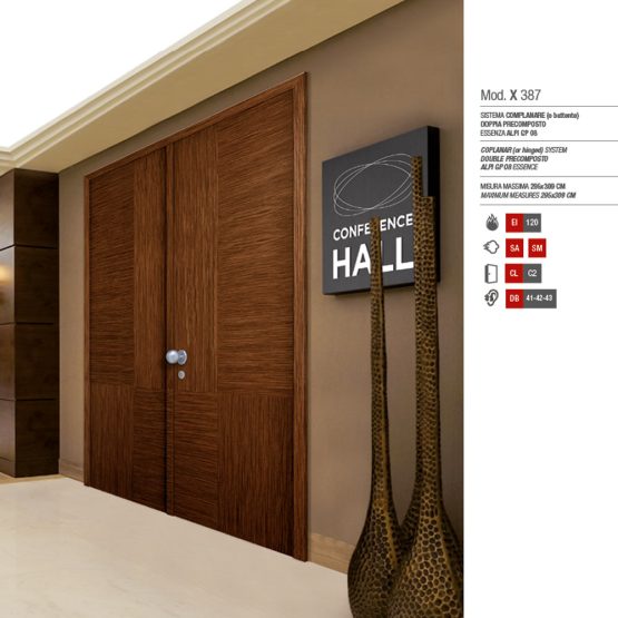 Porta Tagliafuoco Hotel - Modello X 387