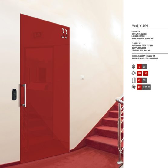 Porta Tagliafuoco Hotel - Modello X 499