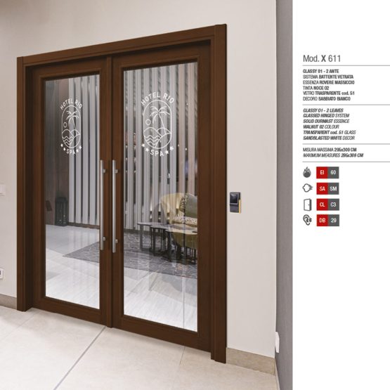 Porta Tagliafuoco Hotel - Modello X 611