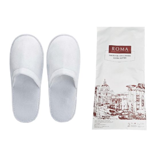 Pantofola Chiusa Linea Cortesia Roma