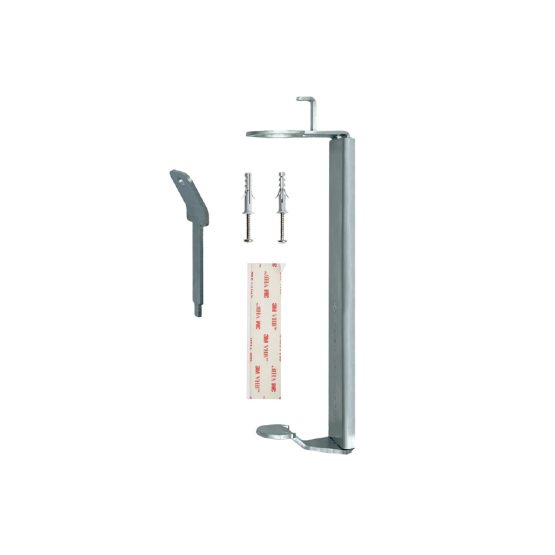Staffa Singola Minimal in acciaio Inox